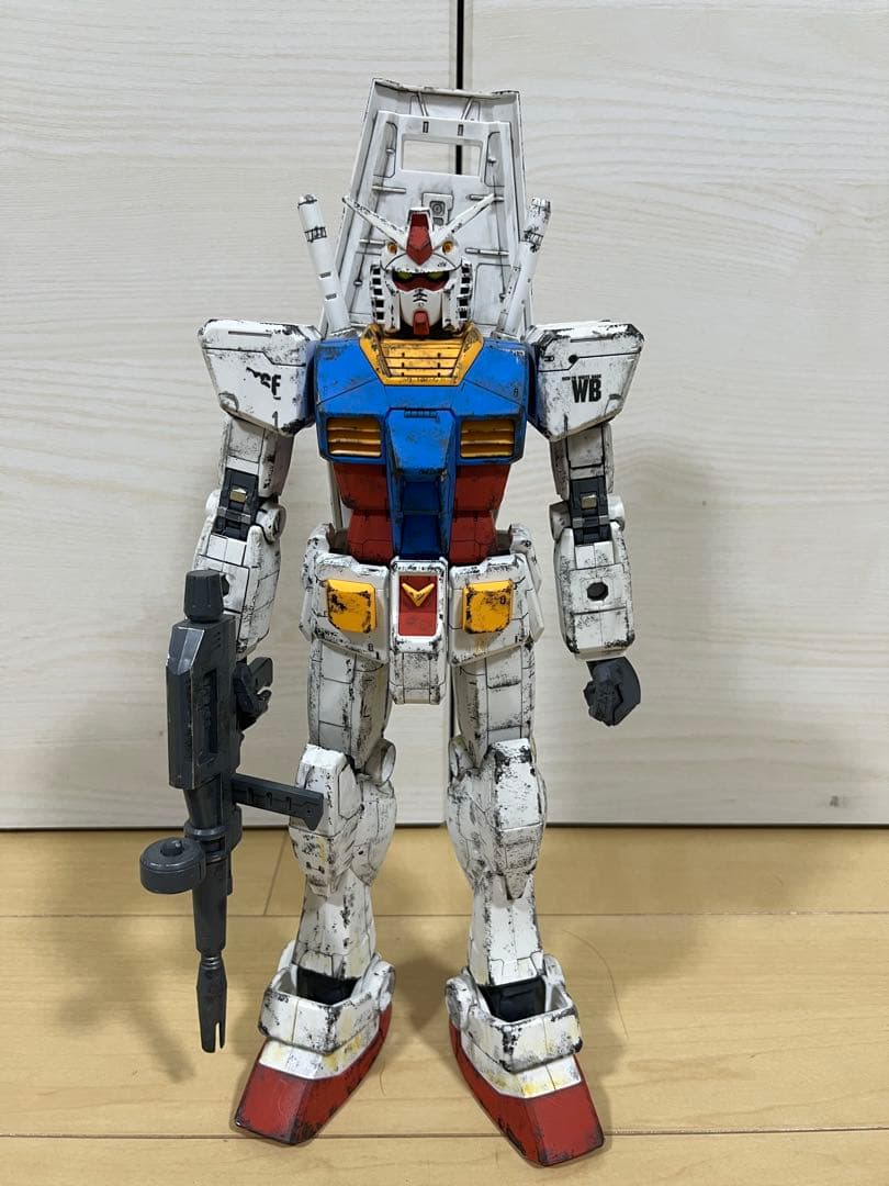 【ウェザリング塗装・完成品】1/48 メガサイズモデル RX-78-2ガンダム