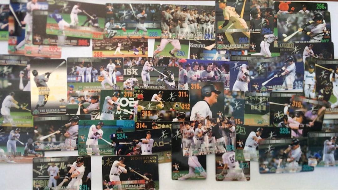 松井秀喜 公式ホームランカード 2002年セット(シーズン)