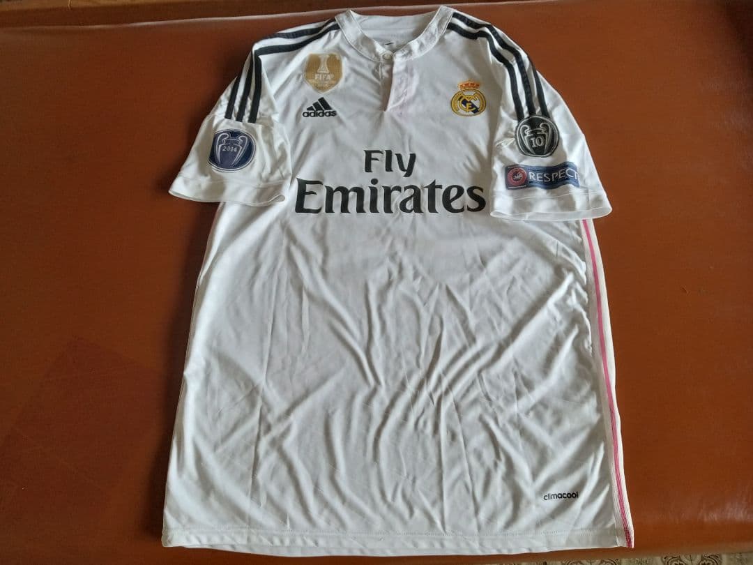 フルマーキング【レアルマドリード 14/15 ユニフォーム 19番 モドリッチ】