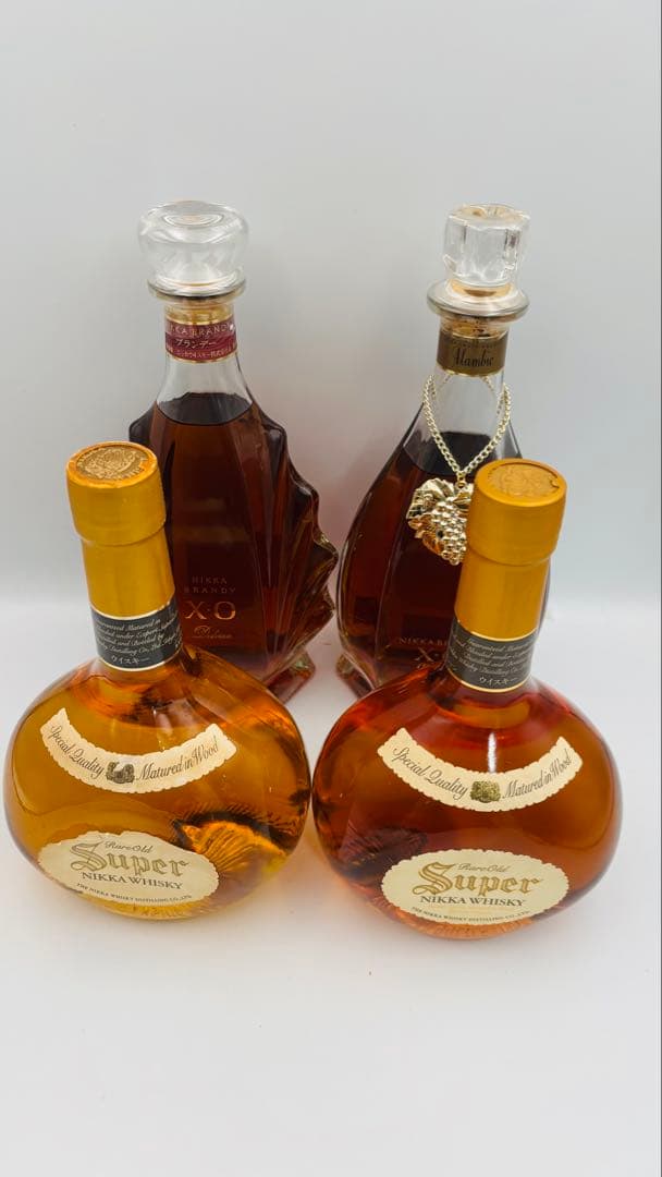 NIKKA ニッカウイスキー ニッカブランデーXO 4本セット まとめ売り