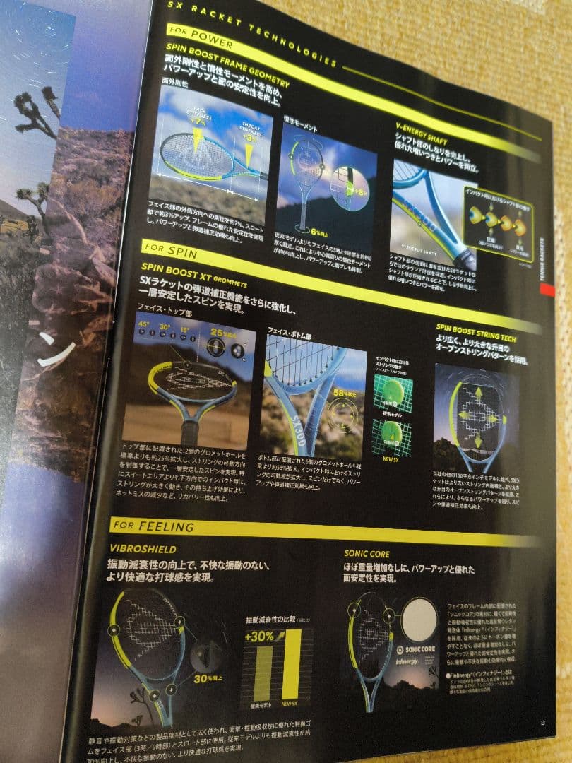 DUNLOP 現行 SX300 G2 Turbo+EXPLOSIVE SPIN