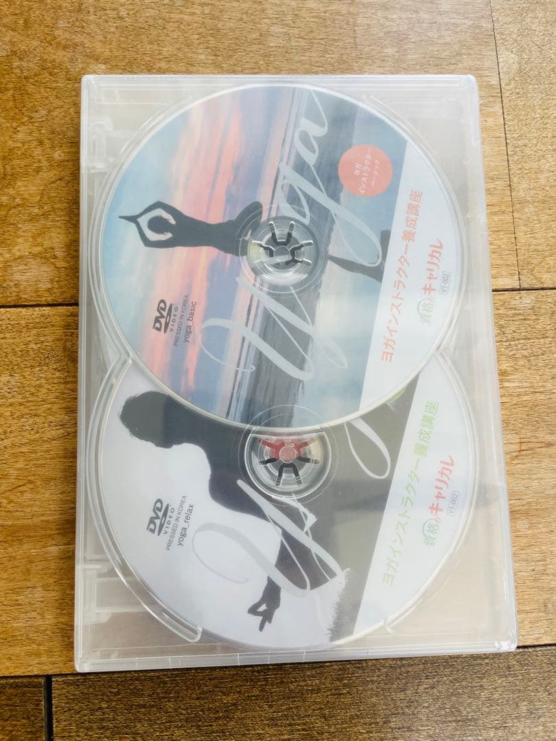 キャリカレヨガインストラクター養成講座　DVD全6枚セット(DVDのみ未開封)