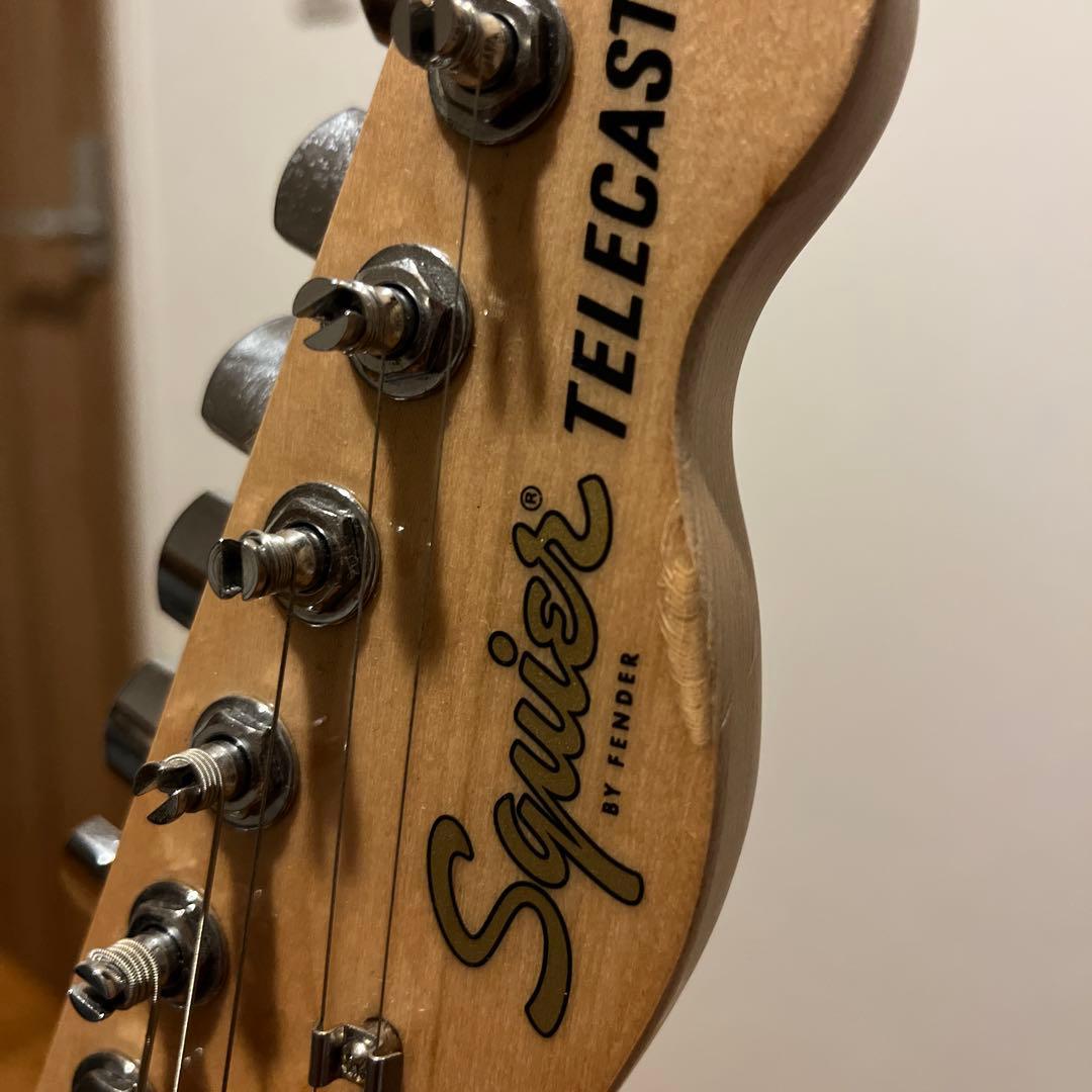 Squier テレキャスターデラックス　アベフトシ風カスタム エレキギター