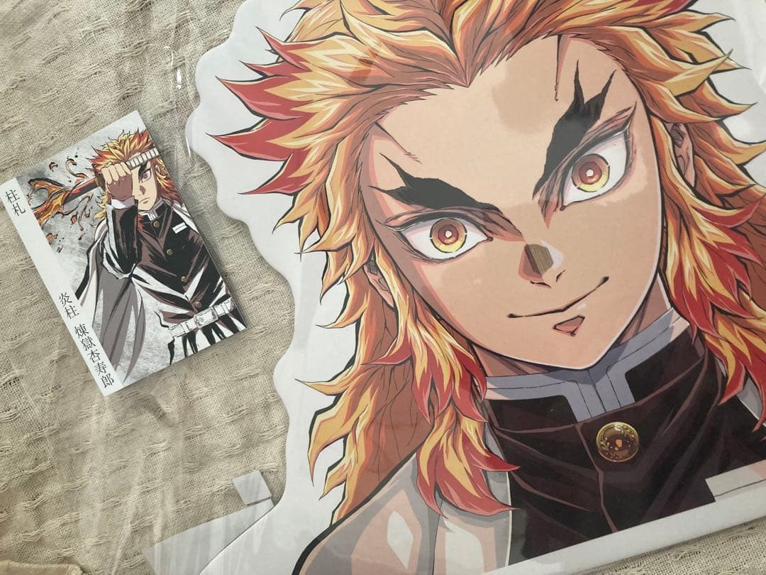 (未開封)煉獄杏寿郎 ハンガー、柱札