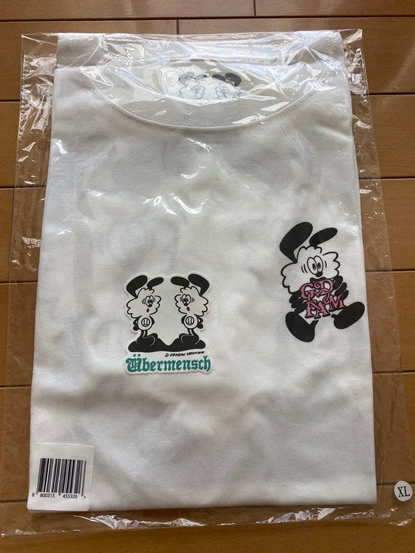 VERDY x G-DRAGON Ubermensch T-Shirt 白 XL