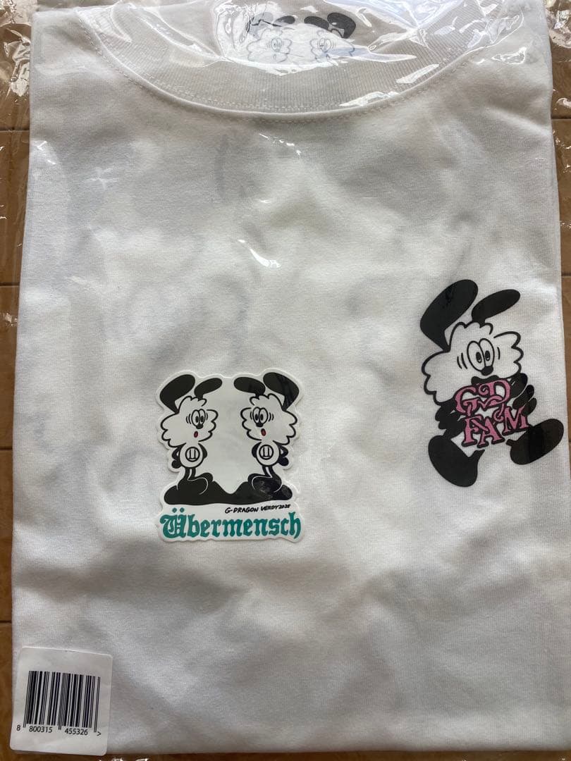 VERDY x G-DRAGON Ubermensch T-Shirt 白 XL
