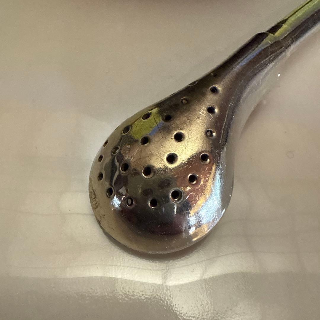 レザー製マテ茶カップとストロー