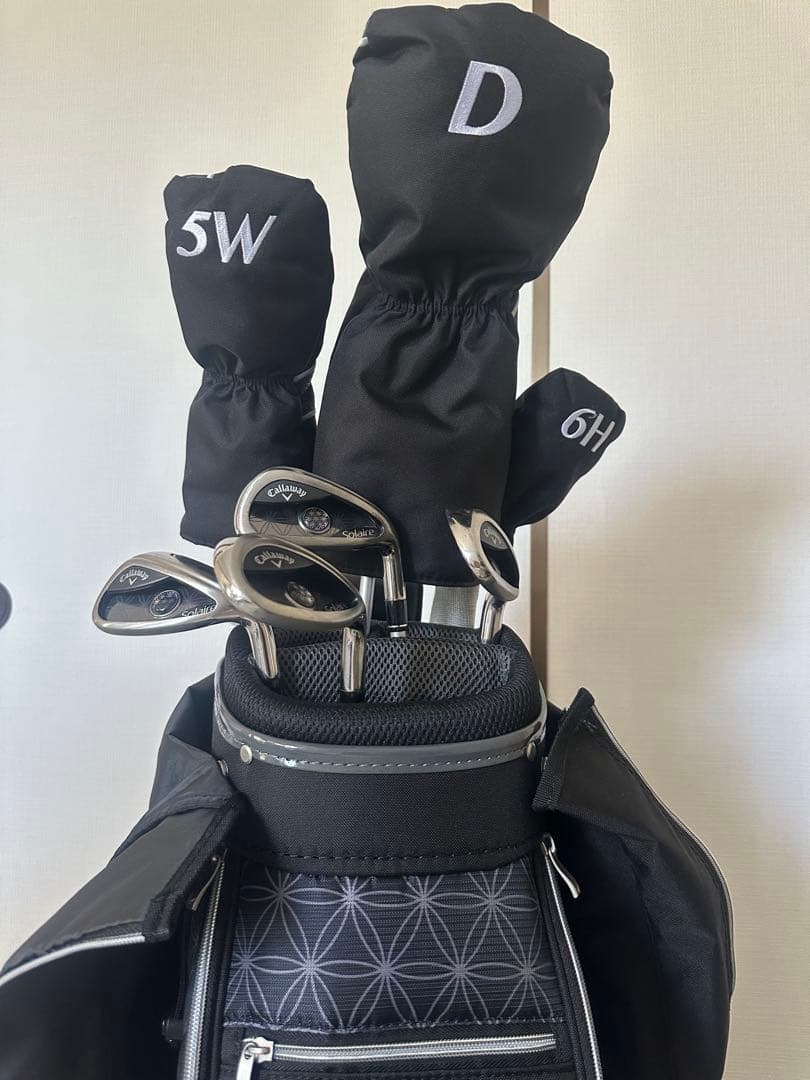 Callaway Solaire ゴルフバッグ ブラック　レディース　右利き