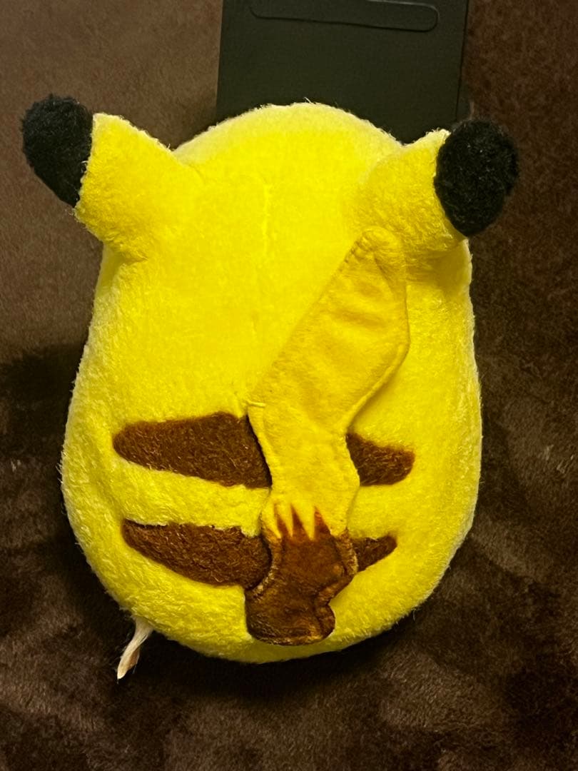 【クリーニング済】お腹を押すと音が鳴るピカチュウ ぬいぐるみ 初期