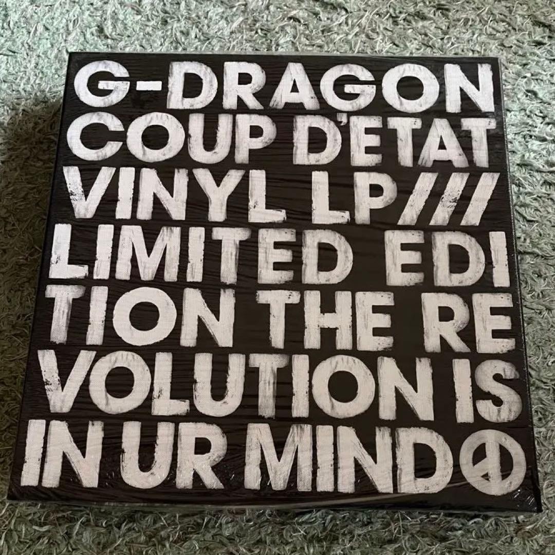 BIGBANG G-DRAGON COUP D'ETAT レコード　LP