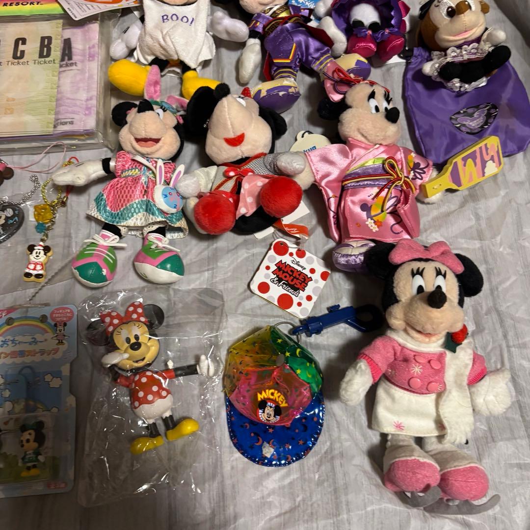 ディズニー ミッキー ミニー ストラップ マスコット ぬいバ 大量 まとめ売り