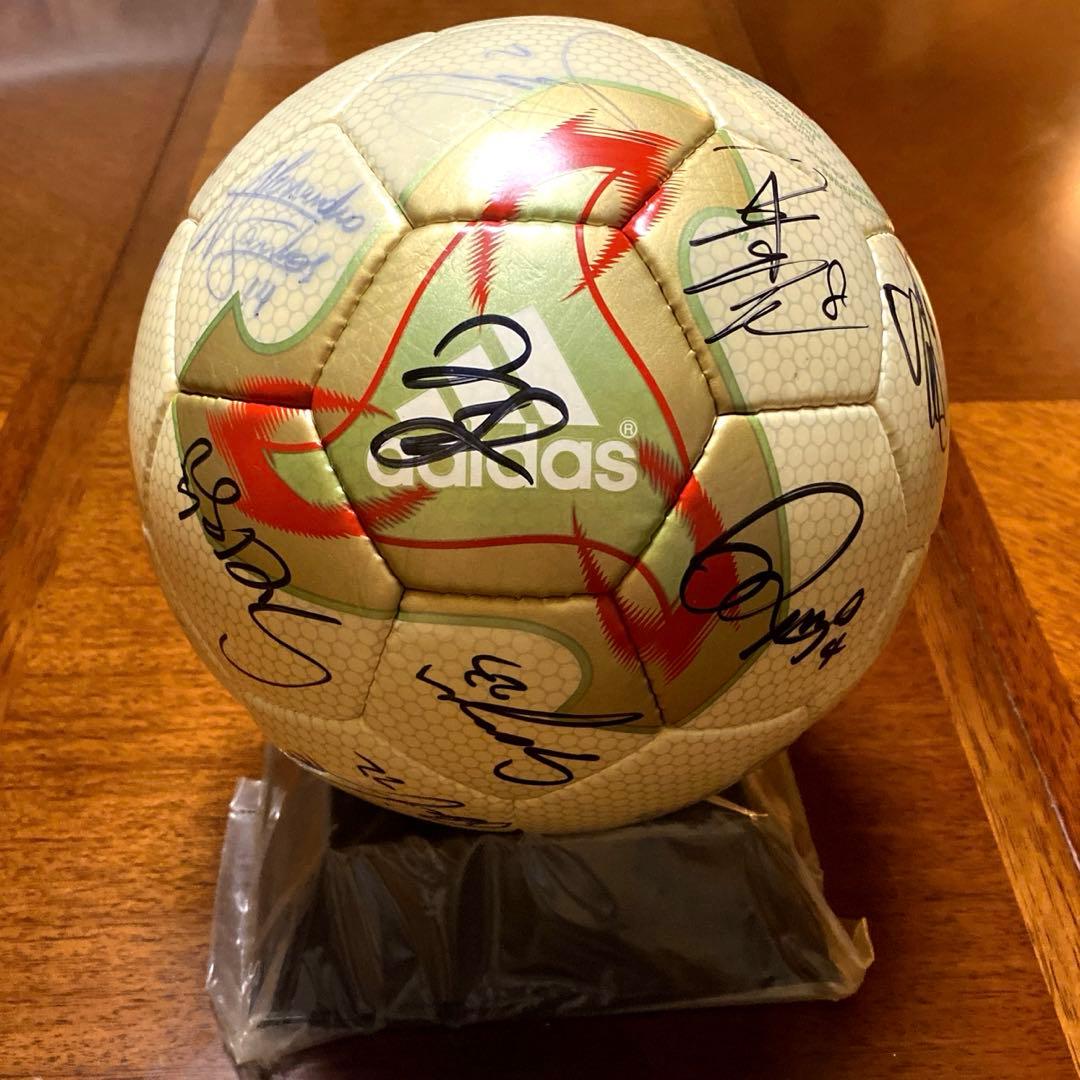 2002 W杯サッカー記念　サインボール