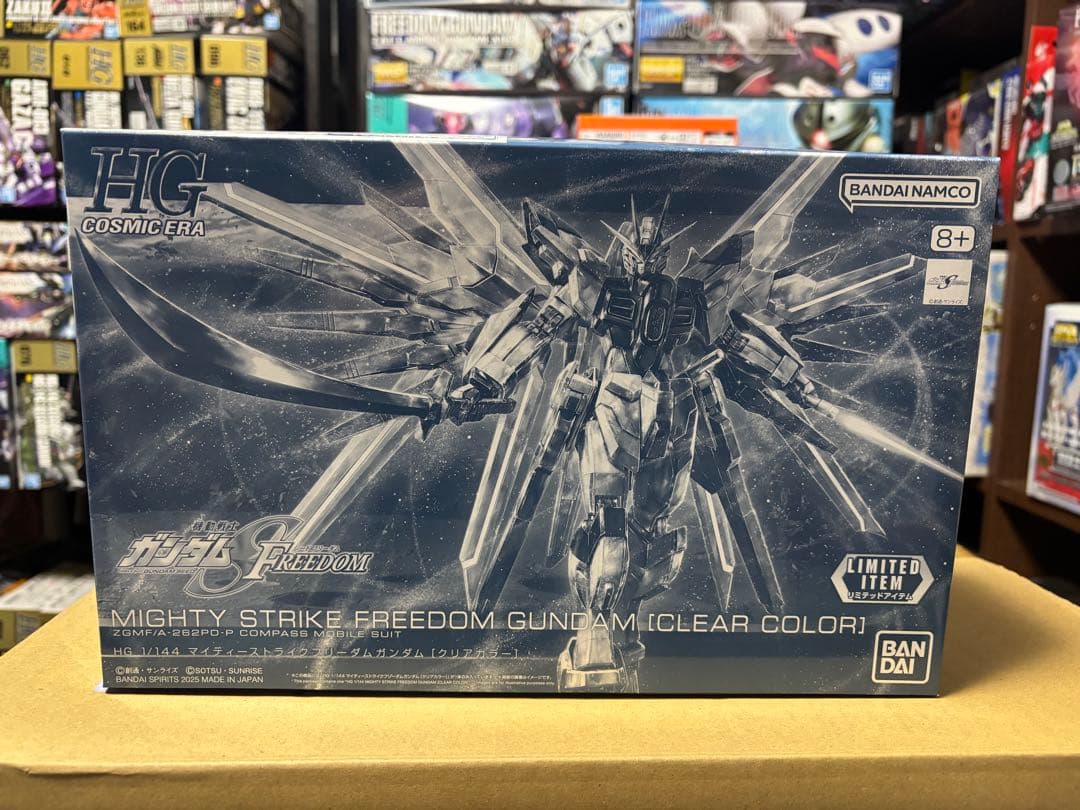 HG マイティストライクフリーダム インフィニットジャスティス弐式 クリアカラー