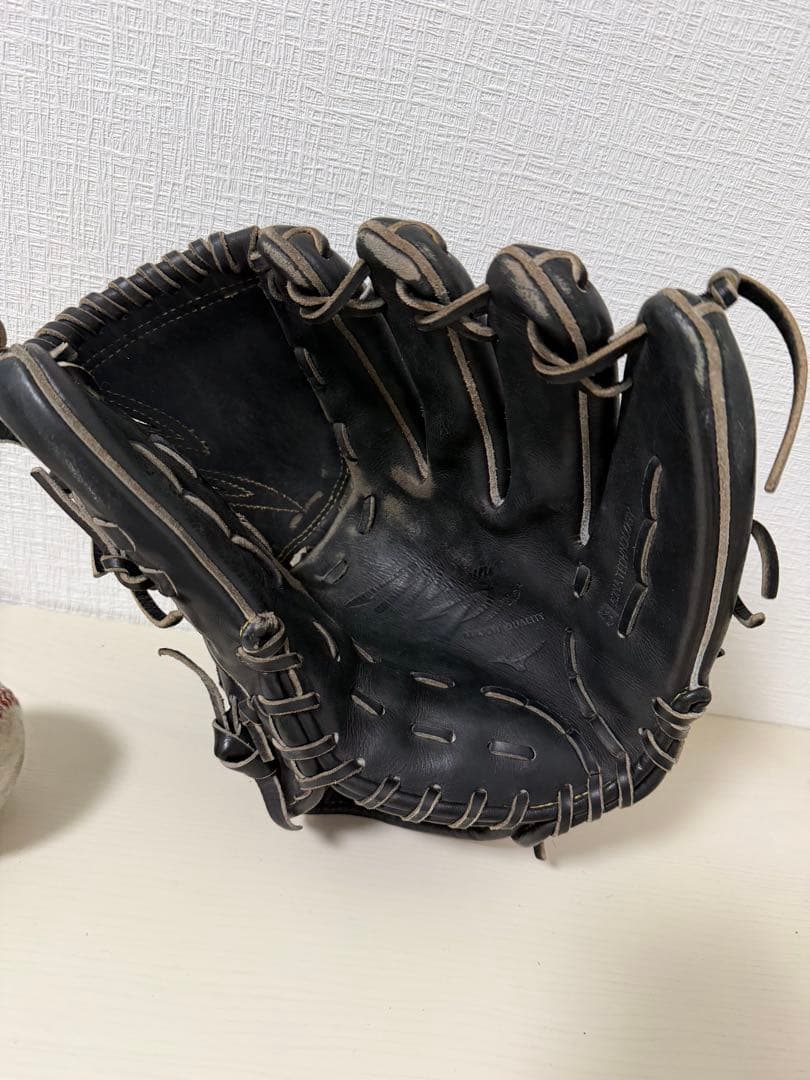 ミズノ 硬式野球グローブ 黒