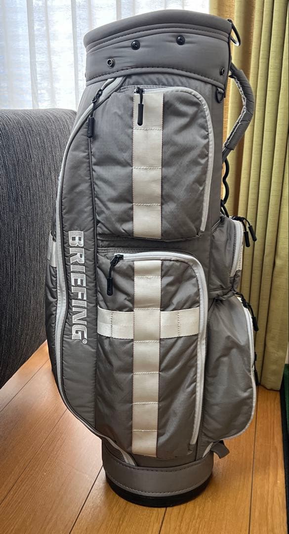 ブリーフィング キャディバッグ BRIEFING CR-6 グレー