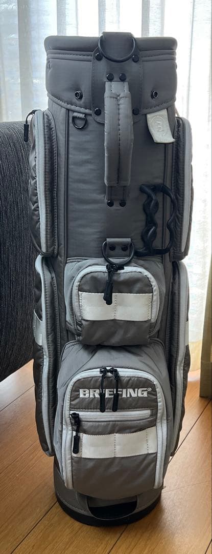 ブリーフィング キャディバッグ BRIEFING CR-6 グレー