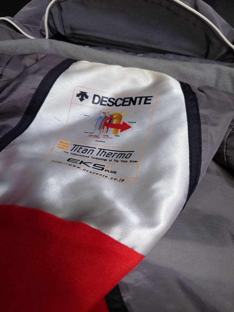 DESCENTE EK-TECH スキーウェア グレー