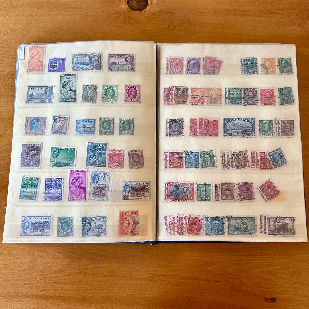 古い海外切手　まとめ売り