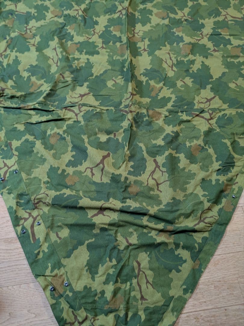 US パップテント　ミッチェルパターン　レプリカ　2枚　美品　軍幕