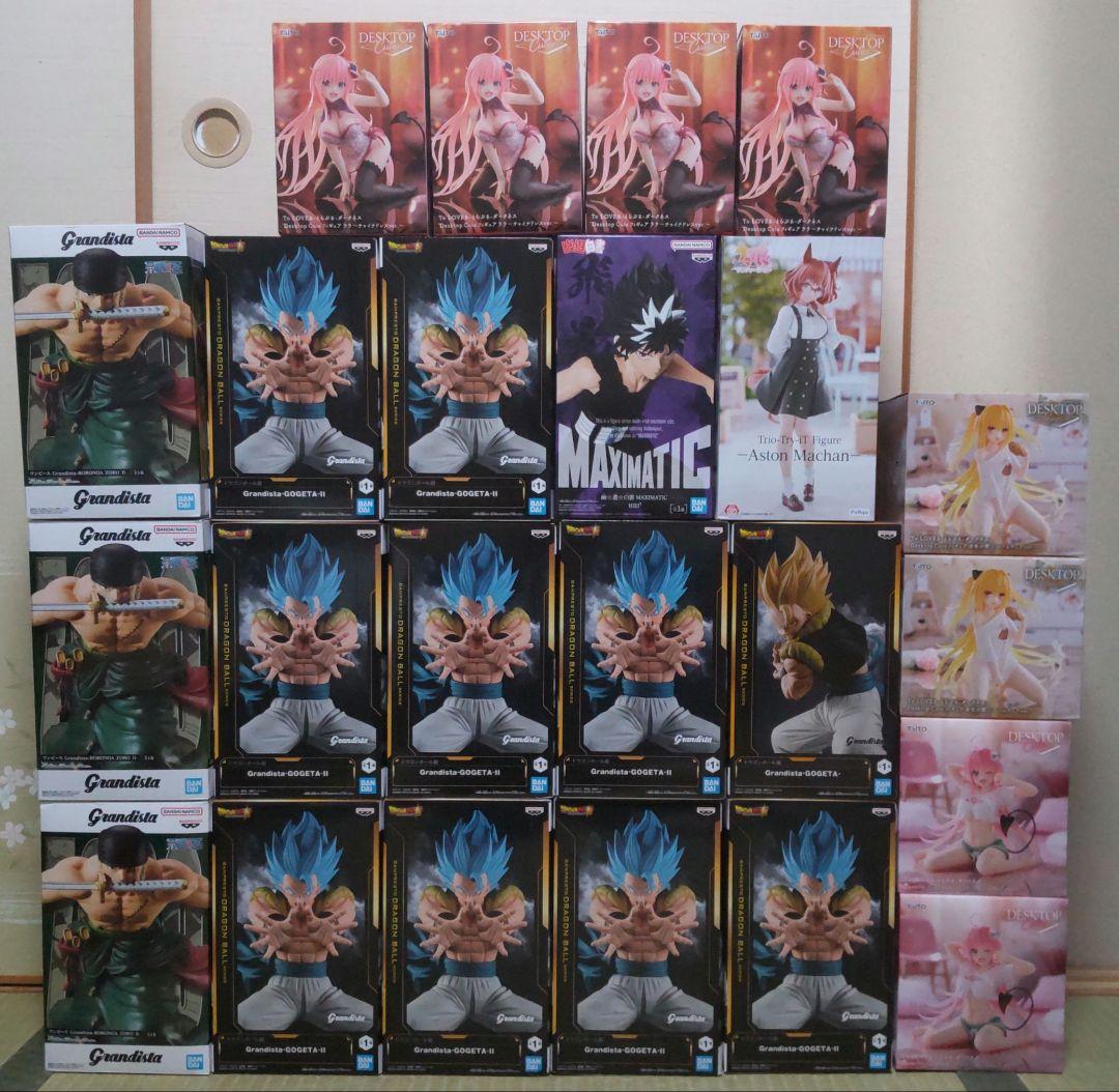 23点　匿名配送　送料無料　人気アニメ　プライズフィギュア　まとめ売り