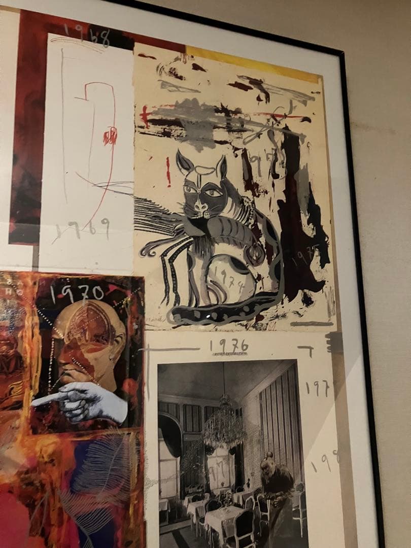 値下げ★大竹伸朗サイン入シルクスクリーンポスターECHOES／B1版