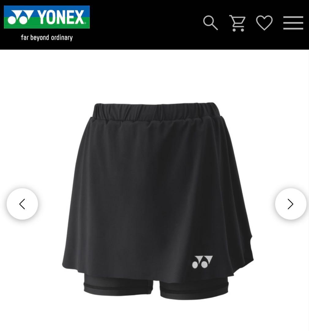 YONEX ウィメンズスカート（インナーパッツ付き）26181 【値下げ可】