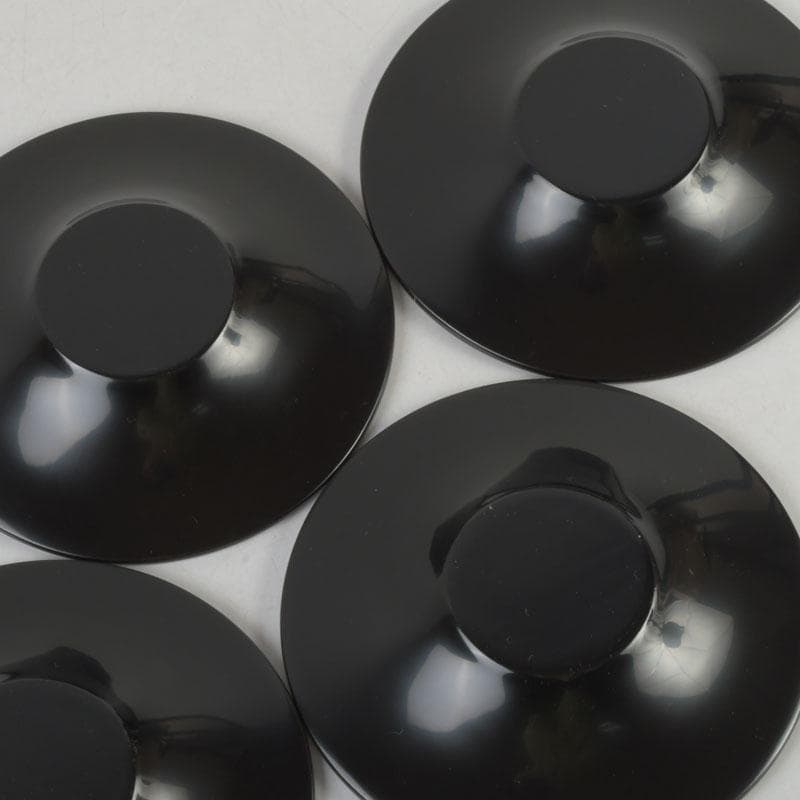 和食器　輪島塗　文化功労者　三谷吾一作　千羽鶴沈金　茶托　五客　共箱　V9771