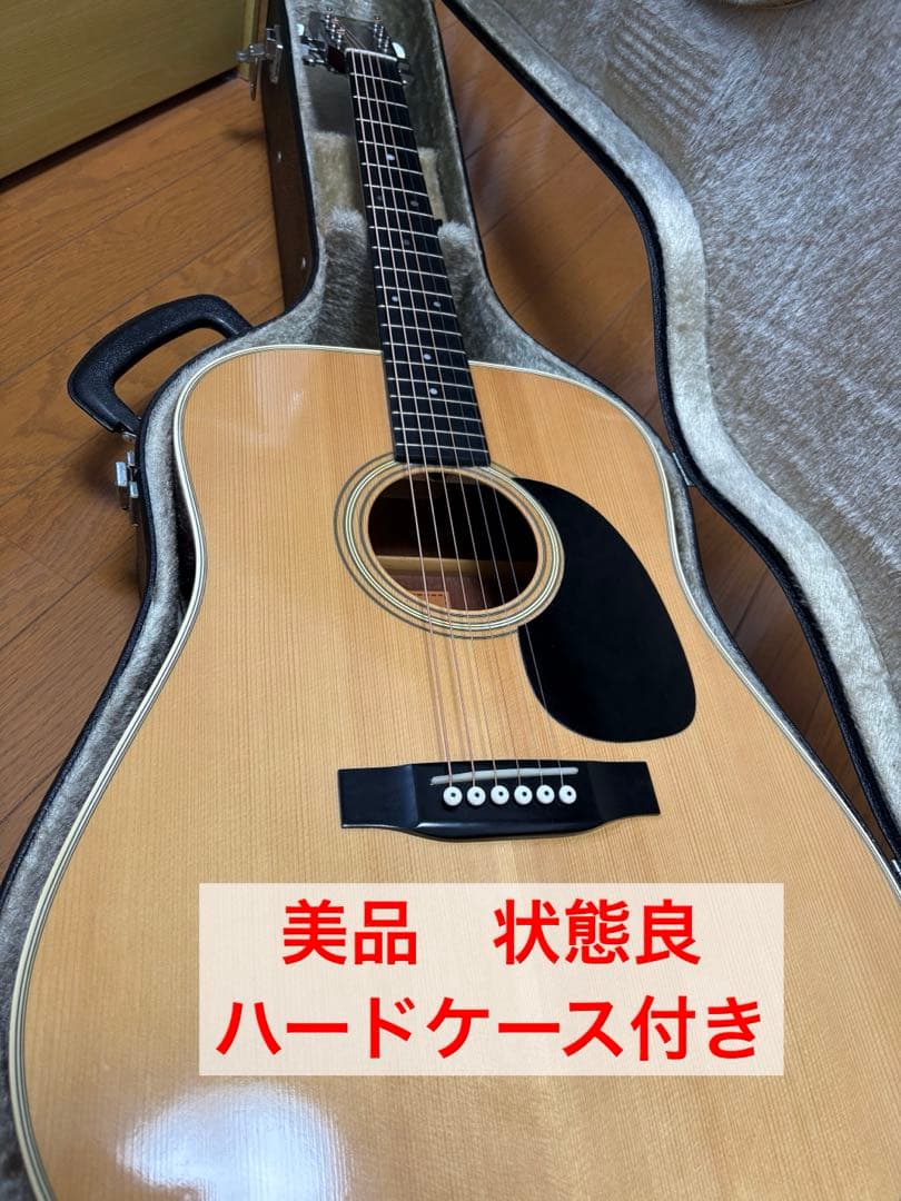 ARIA w15 アコースティックギター　アリア　ギター　ハードケース