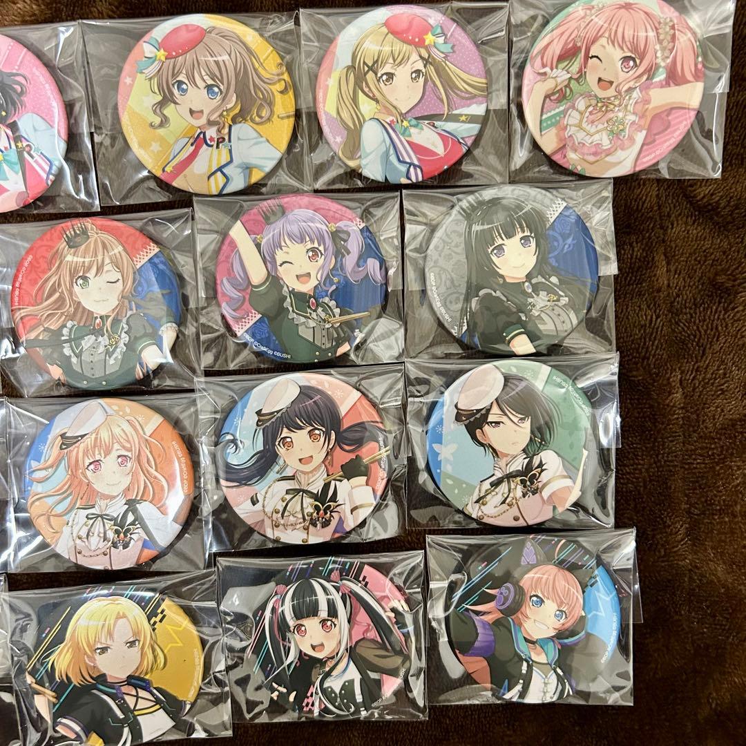 バンドリ　8th☆LIVE 記念トレーディング缶バッジ　全21種　コンプリート