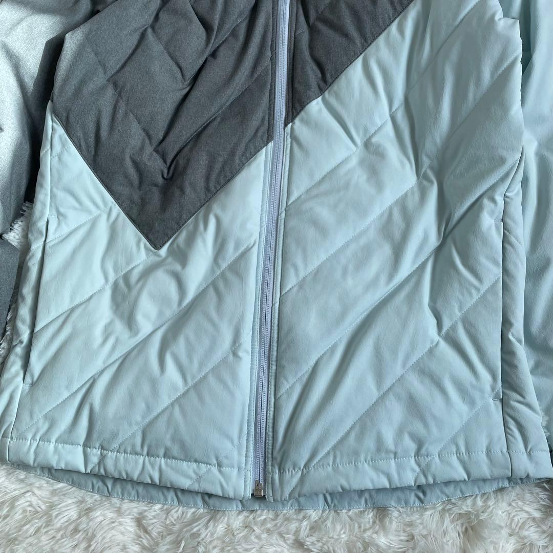 美品　デサント　ツートンカラー　中綿　ダウン　ジャケット　コート