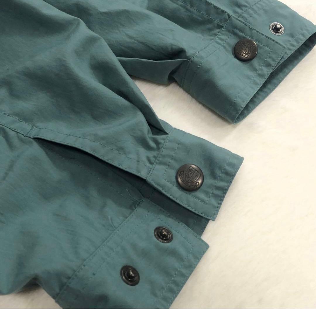 St.Andrews LINKS ゴルフブルゾン　刺繍ロゴ　レトロ　グリーン