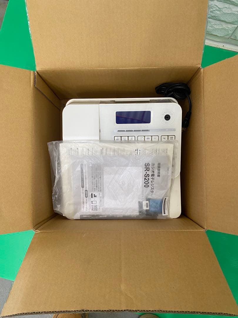 カシオ SR-S200-WE 電子レジスター、ホワイトカシオ、Bluetooth