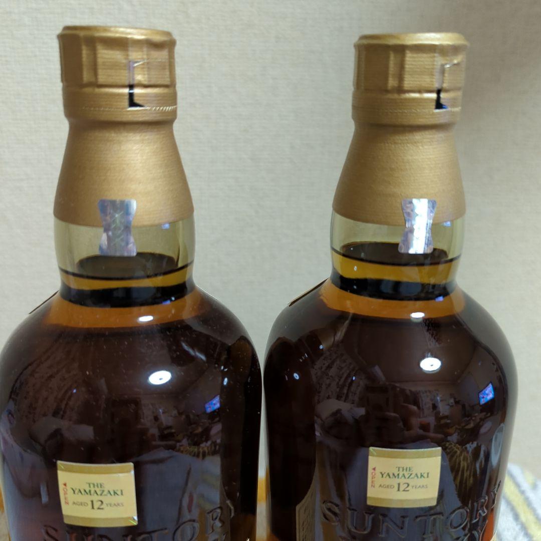 本日のみ山﨑12年700ml２本箱なし