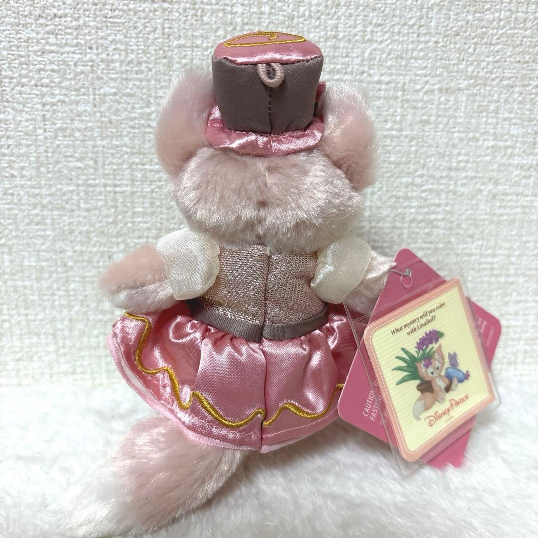 香港ディズニー　リーナベルぬいぐるみキーチェーンGODIVA