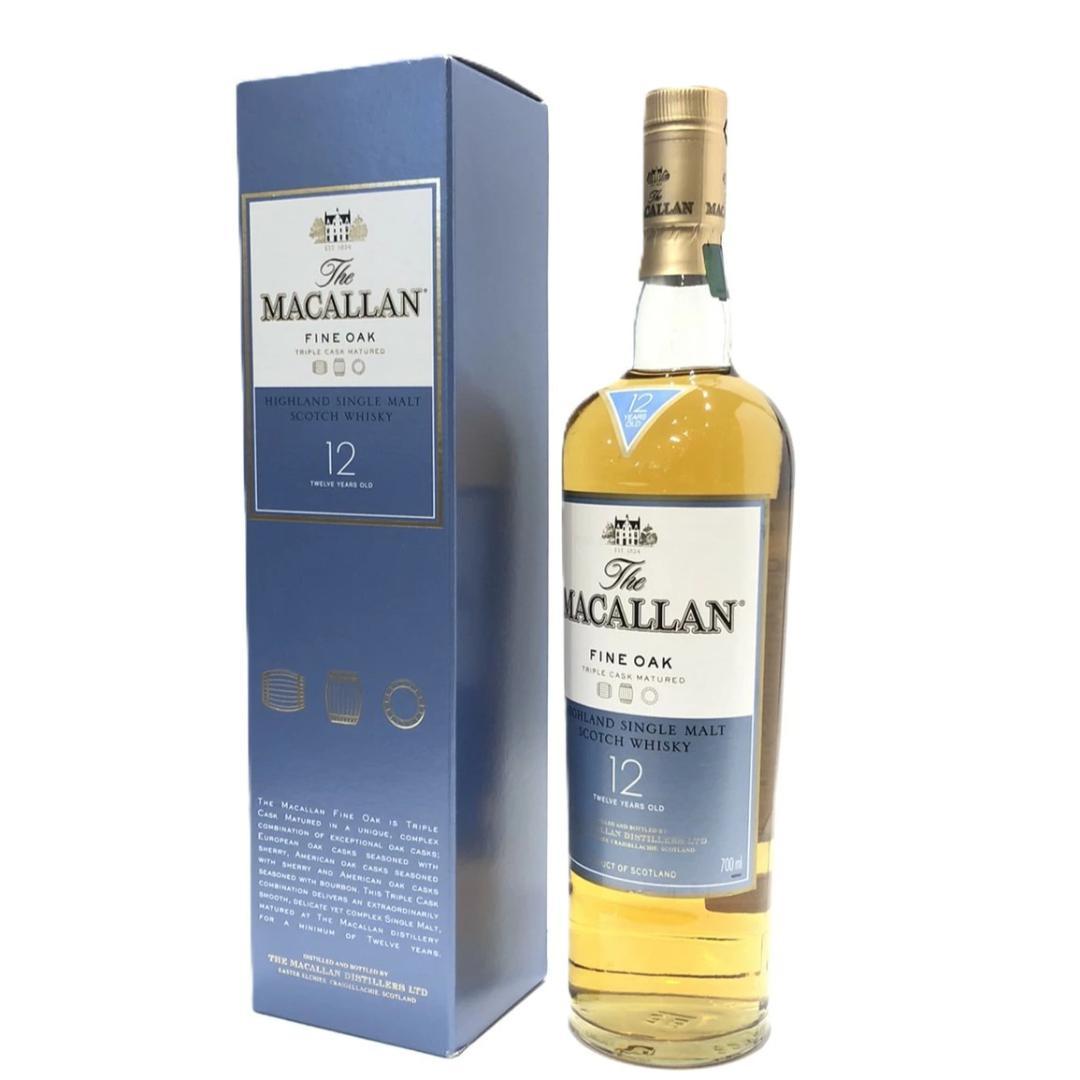 オールドボトル マッカラン 12年 ファイン オークトリプルカスクマチュアド