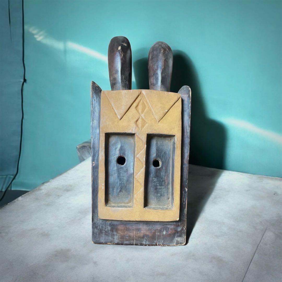 ドゴン族 ウサギ儀礼マスク｜アフリカ民藝・トライバルアート／壁飾り