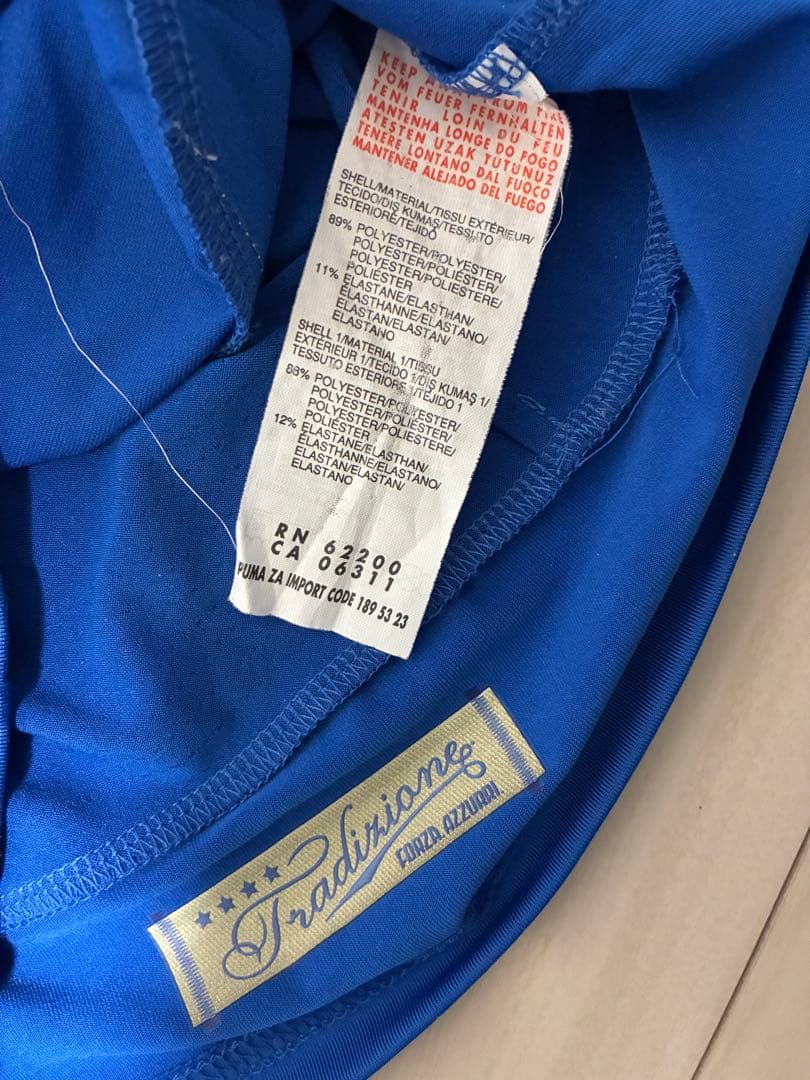 イタリア代表2014ユニフォーム ピルロ オーセンティック　Sサイズ　値下げ価格