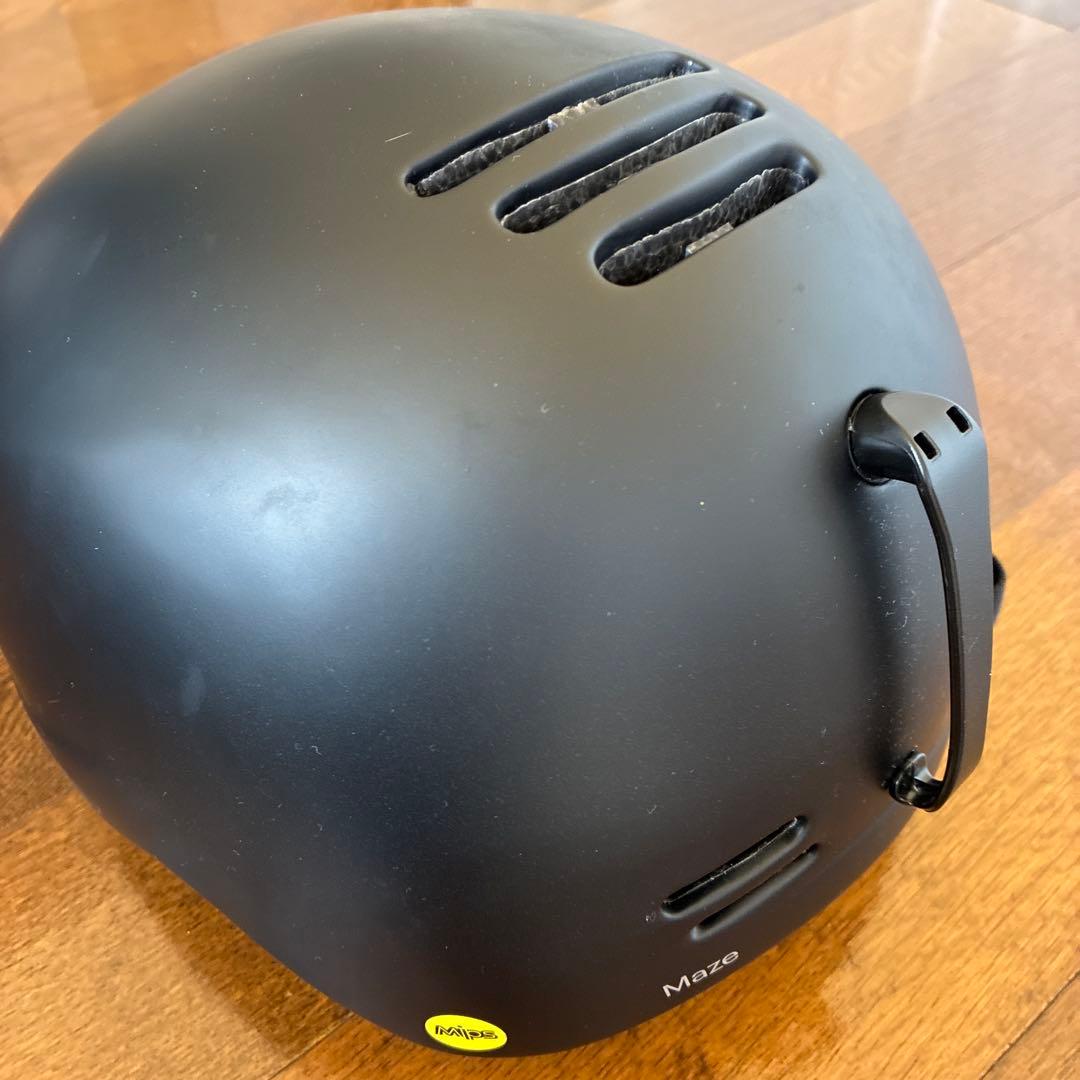 SMITH マットブラック ヘルメット