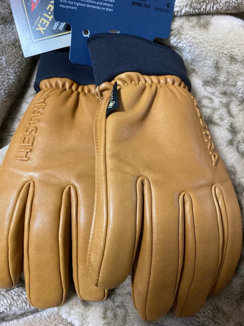 ヘストラ　HESTRA レザーゴアテックス　GORE-TEX 定価21000円