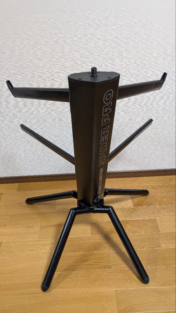 K&M BABY SPIDER PRO +傾斜アーム付 2段キーボードスタンド