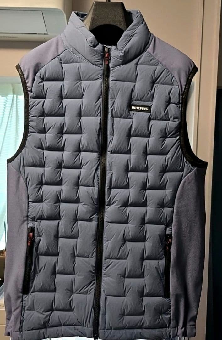 超美品！ブリーフィングゴルフ　メンズ ダウンベスト