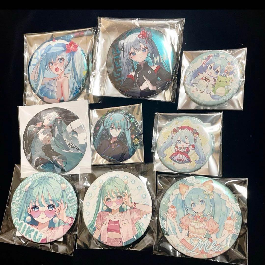 ★初音ミク 缶バッジ★39culture/楽天コレクション/ココラボXmas正月