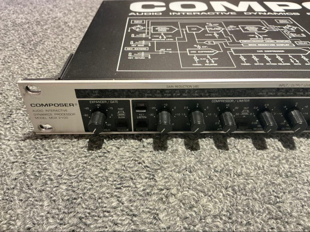 ベリンガー　MDX-2100 2ch コンプレッサー