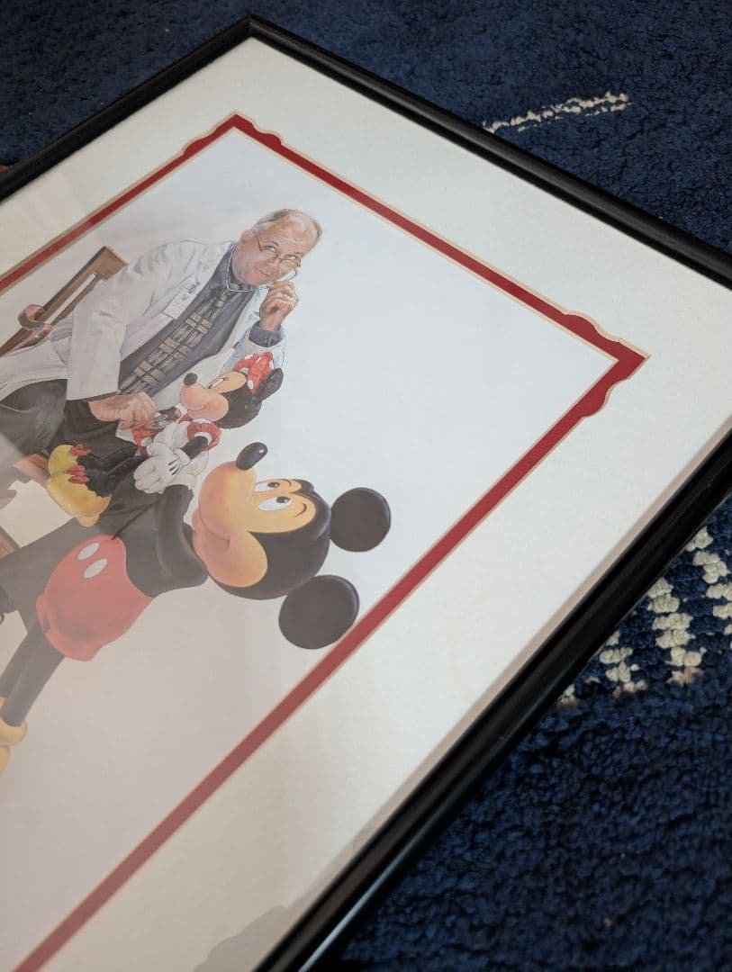 ノーマン・ロックウェル「Doctor and the Doll」ディズニー版