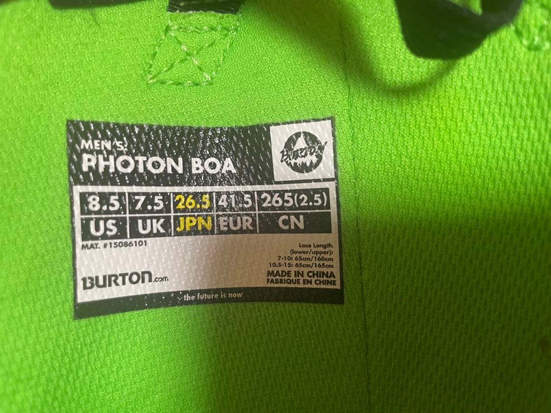 BURTON　PHOTON　BOA　MNS　26.5　バートン　フォトン