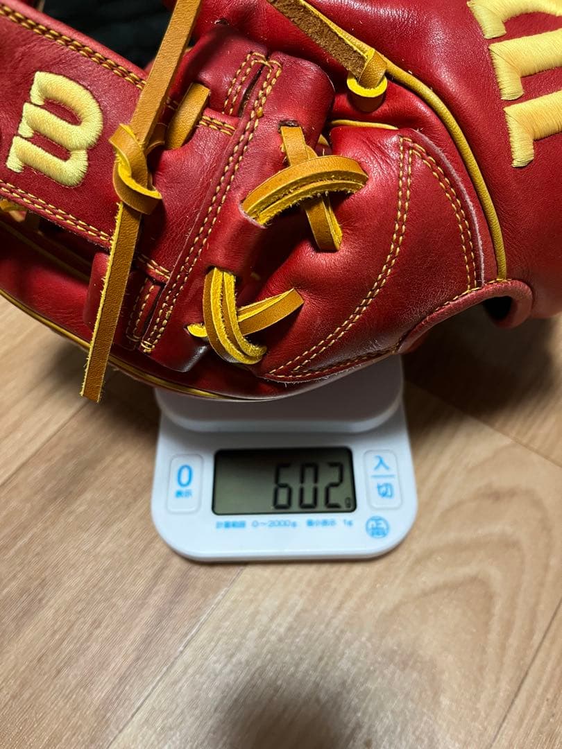 Wilson A2K OA1GM 硬式内野手用グラブ 11.5インチ レッド系