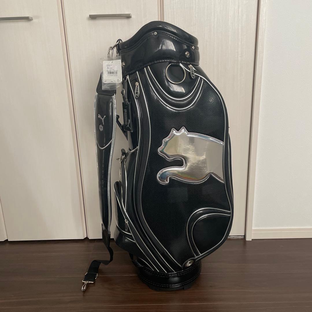 新品未使用！PUMAのキャディバッグ（ブラック）