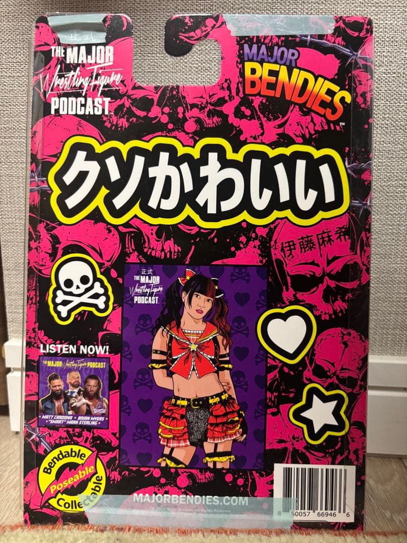 伊藤麻希●海外製●フィギュア●日本未発売●レア●貴重●新品未開封●STARDOM