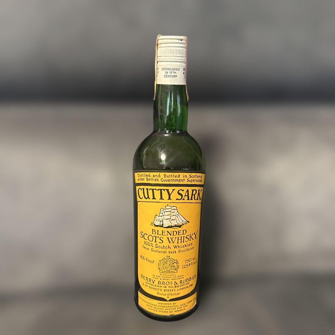 未開封　カティサーク スコッチウイスキー 750ml 古酒