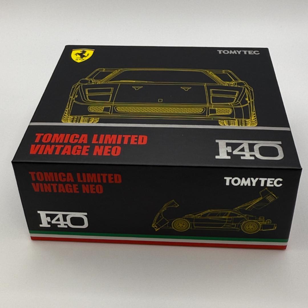 TLV-NEO フェラーリF40 (黄) 限定トミカリミテッドヴィンテージネオ
